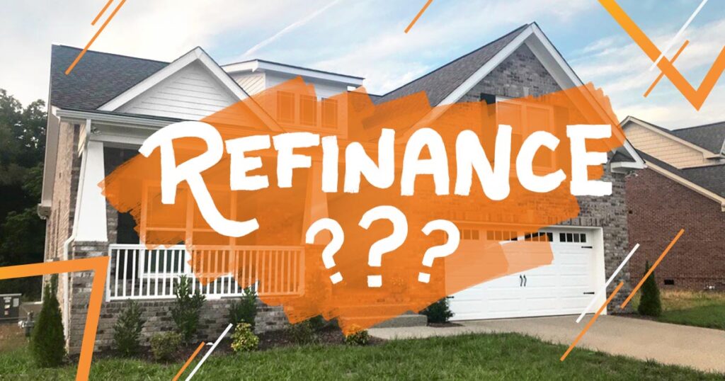 Couple reviewing mortgage refinance options with a loan advisor in 2025